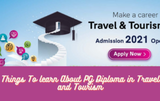 PG Diploma in Travel and Tourism